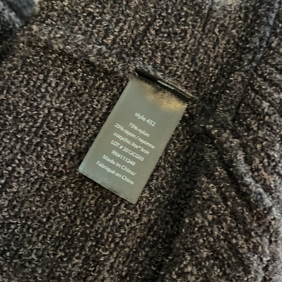 Barefoot Dreams open shawl cardigan with pockets - Picture 4 of 4